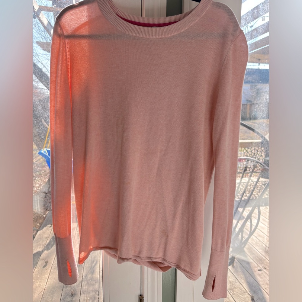 Lululemon Still at Ease Pullover Sweater- Split open back